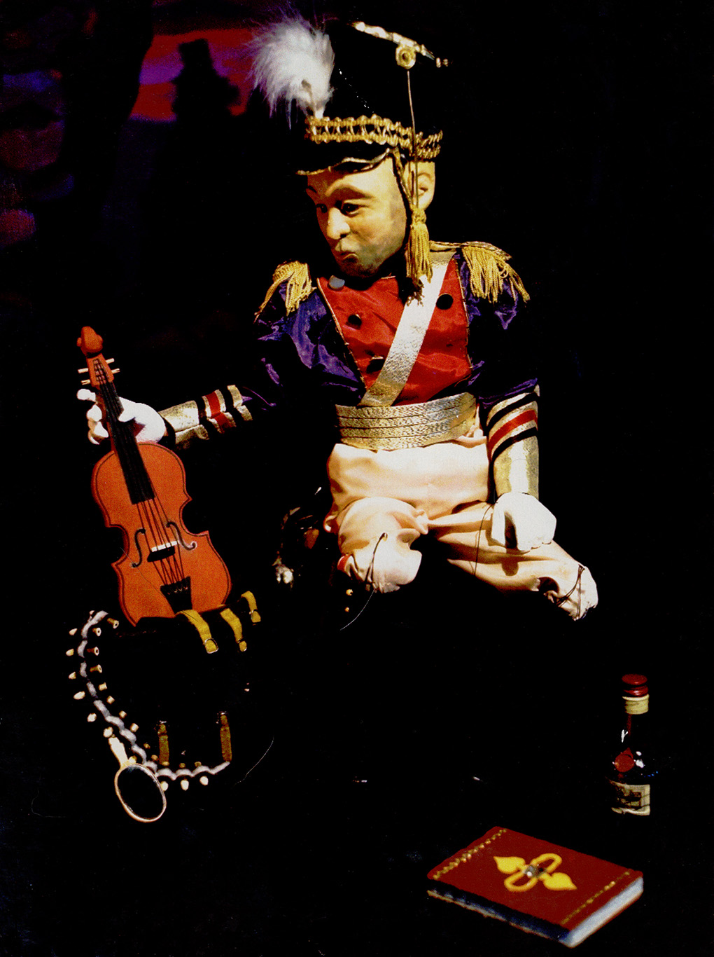Image of soldier marionette puppet