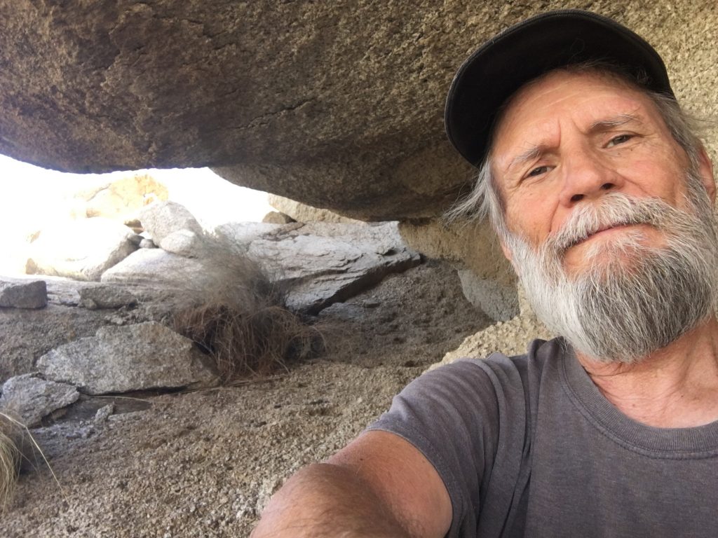 Selfie Image on a Desert Hike